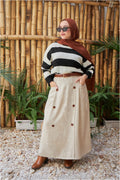 Boho Trench Skirt